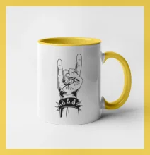 Rock ruka s náramkom