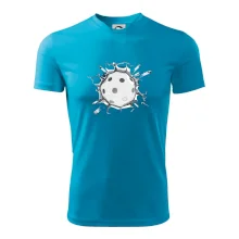 Florbal lopta v triku Florbal lopta v triku