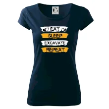 Eat Sleep Excavate Repeat