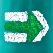 Párová značka zelená