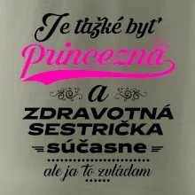 Je ťažké byť princezná zdravotná sestrička Je ťažké byť princezná zdravotná sestrička