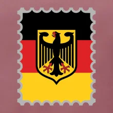 Nemecká známka - vlajka