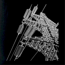 Nákres stožiara vysokého napätia