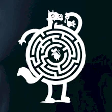 Mačka a myš bludisko