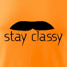 Stay Classy - mustache