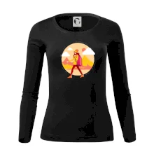 Farebný párový motív na hory