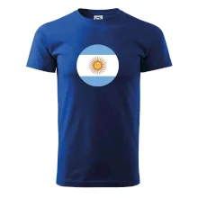 Argentína vlajka guľatá