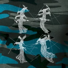 Skrútený stožiar vysokého vedenia