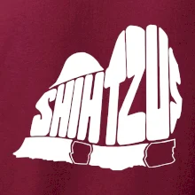 Shih-tzu - nápis v tele