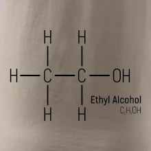 Molekulárna štruktúra Etanol