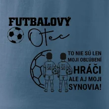 Futbalový otec - Dvaja synovia (vaše meno a číslo)