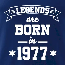 Legends are born in 1977
