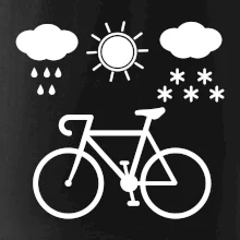 Cyklista za každého počasia Cyklista za každého počasia