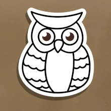 Sova kreslená na prsníku