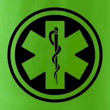 Rescue logo samostatné guľaté