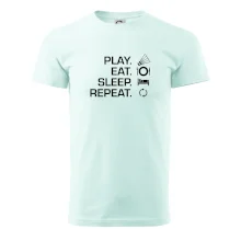Play Eat Sleep Repeat badminton Play Eat Sleep Repeat badminton