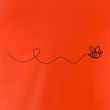 Dráha letu včely - vlnovka Dráha letu včely - vlnovka