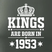 Kings are born in 1953