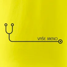 Doktor a sestrička - stetoskop s menom Doktor a sestrička - stetoskop s menom