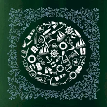 Námorné ikony a ryby