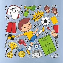 Malý futbalista ikony Malý futbalista ikony