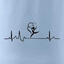 EKG moderná gymnastika stuha