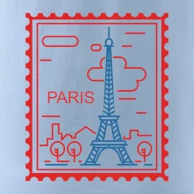 Paríž známka jednoduchá Paríž známka jednoduchá