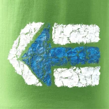 Párová turistická značka modrá