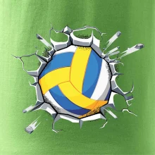 Volejbal lopta v triku Volejbal lopta v triku