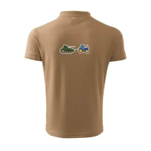 Ukrajinský traktorový pluk ulovil tank Ukrajinský traktorový pluk ulovil tank