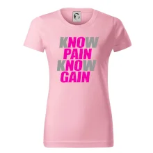 Know Pain, Know Gain Know Pain, Know Gain