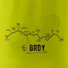 Profil kopců - Brdy