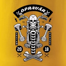 Motorkár  lebka opravár