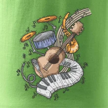 Hudobné nástroje v notách