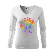 LGBT hand print