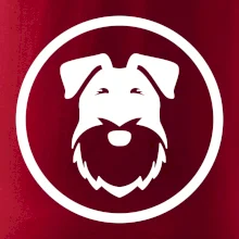 Bradáč v koliesku na prsníku