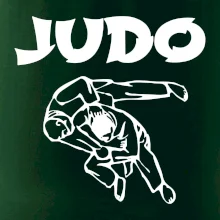 Judo nápis + postavy