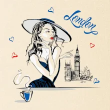 Fashion model London