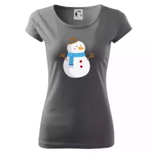 Snehuliak so šálom