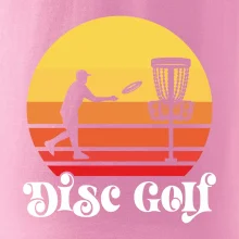 Disc golf postava vintage Disc golf postava vintage