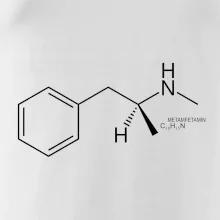Molekulárna štruktúra pervitín Molekulárna štruktúra pervitín