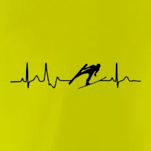 EKG skoky na lyžiach