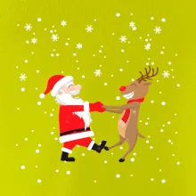 Tancujúci Santa a sob