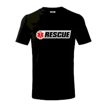 Záchranár rescue kríž červený