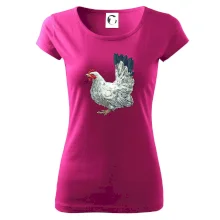 Sliepka kreslená biela