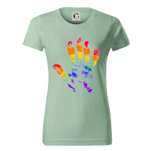 LGBT hand print