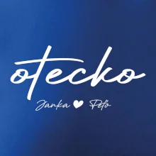 Otecko - tričko s menami deti