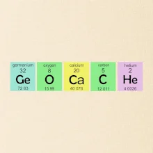 Geocache - periodická tabuľka