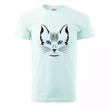 Mačka hlava skica Mačka hlava skica