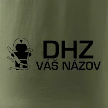 DHZ postavička - vlastný nápis